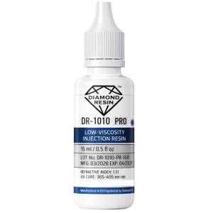 Diamond Resin - DR-1010 PRO- Low Viscosity Resin 15ml - Chip Resin