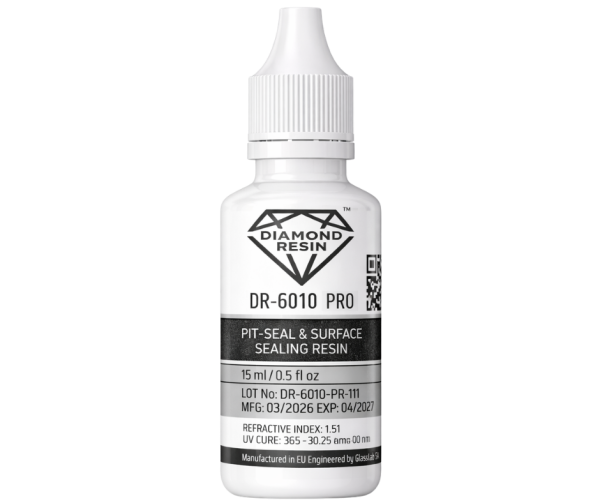 Diamond Resin DR-6010 PRO -Pit-Seal & Surface Sealing Resin 15ml Diamond Resin™ Premium Pit Resin 6010 PRO | DR-6010 Pit Seal Resin 10ml